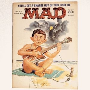 Mad Magazine No 97 1965 Vintage from 60s